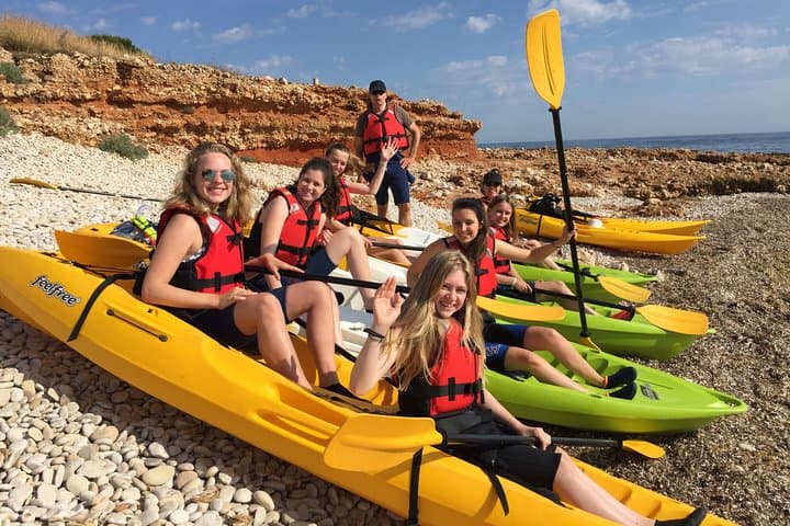 Kayak and snorkel excursion to Cova Tallada
