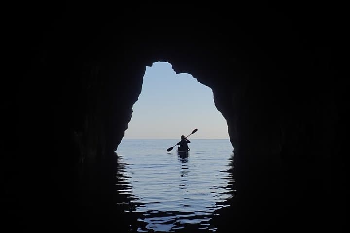 Kayak and snorkel excursion to Cova Tallada