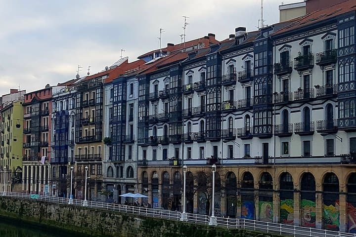 Marzana Pier. Old Bilbao.