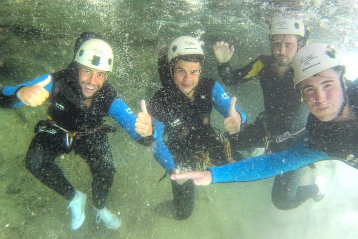 Guided Canyoning in Granada: Lentegi Canyon