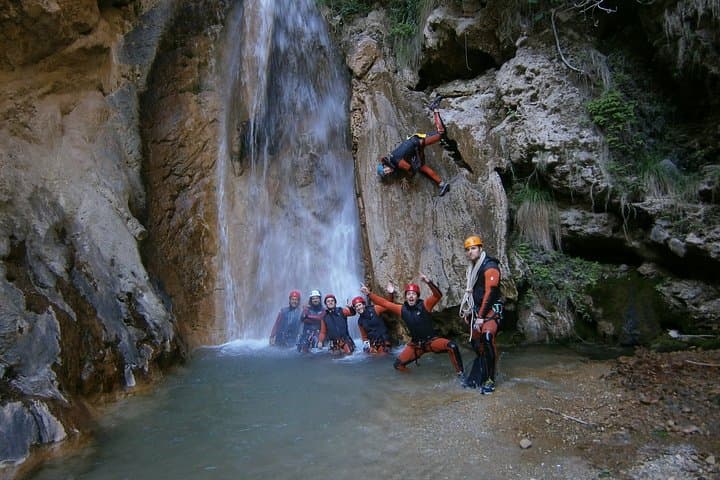Guided Canyoning in Granada: Lentegi Canyon