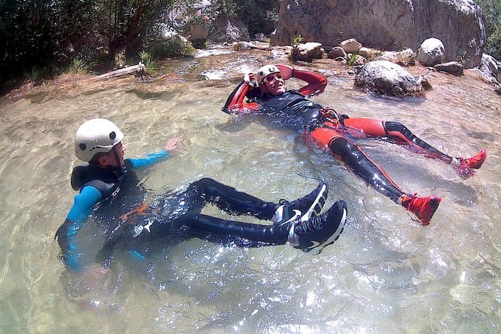 Guided Canyoning in Granada: Lentegi Canyon