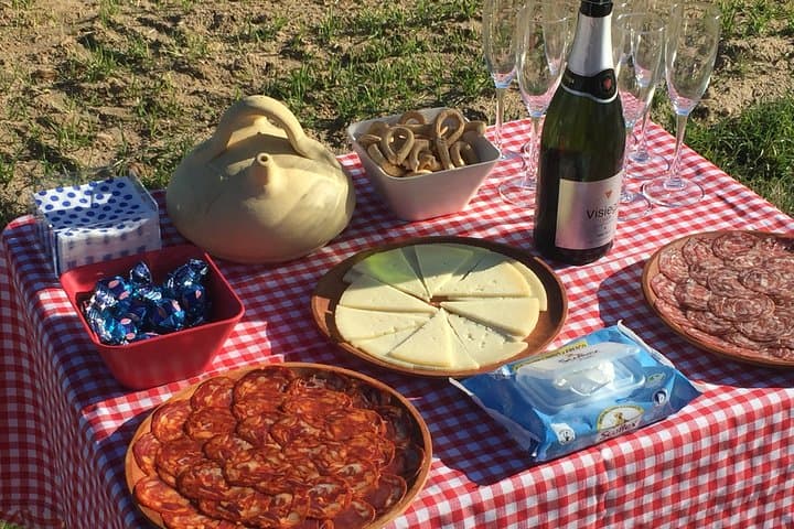 Hot Air Balloon Ride in Segovia with Toast, Picnic and Video
