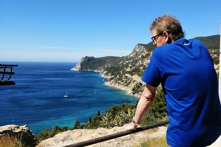 Sea views from Ibiza