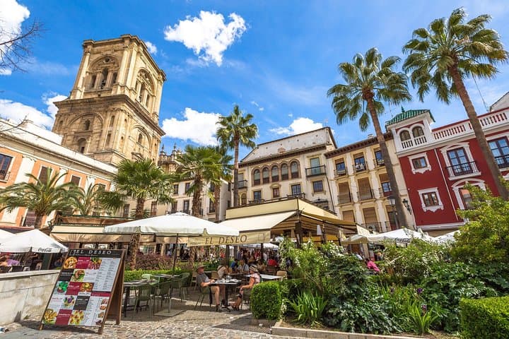 Granada : Cathedral and Royal Chapel with Albaicín and Sacromonte