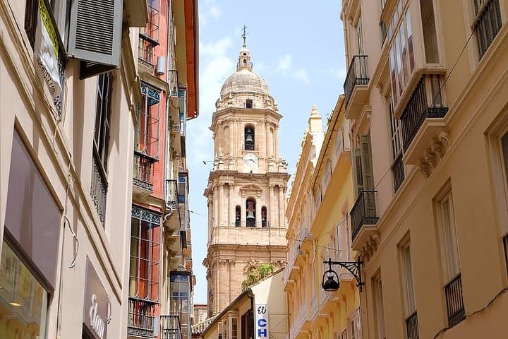 Private 4-hour walking tour of Malaga with official tour guide