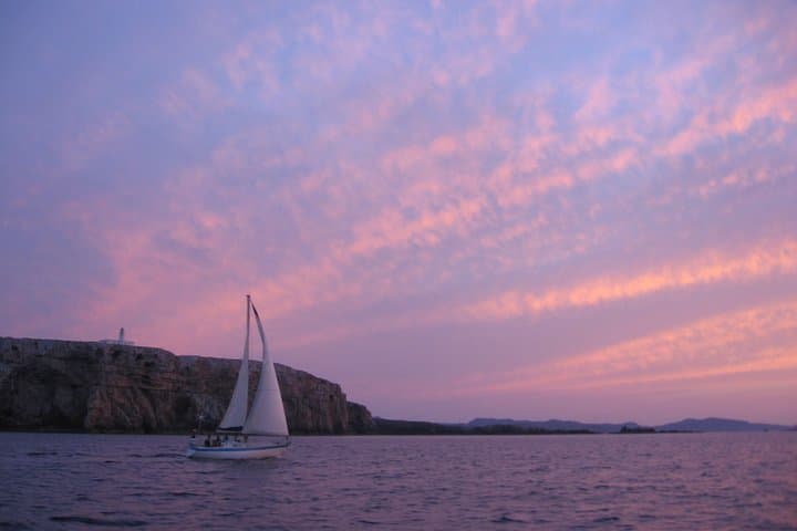Sail Boat Sunset Trip in Menorca