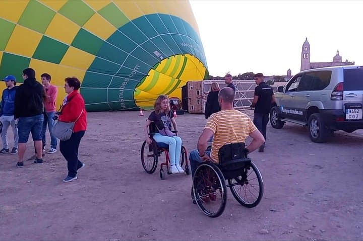 Hot Air Balloon Flight Over Segovia or Toledo