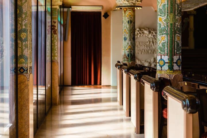 Palau de la Musica Catalana Admission Ticket with Audioguide