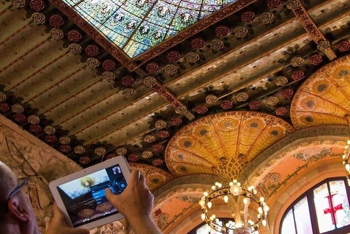 Palau de la Musica Catalana Admission Ticket with Audioguide