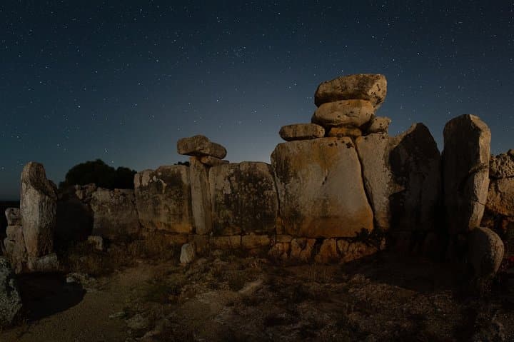 Menorca Astronomical Observation with Telescopes, Night Sky