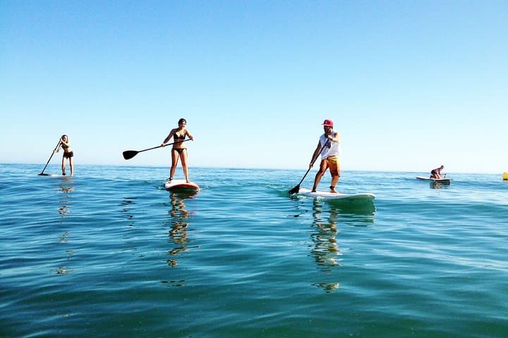 Paddle Boarding Tour on the beautiful Marbella Coast