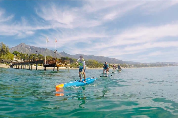 Paddle Boarding Tour on the beautiful Marbella Coast