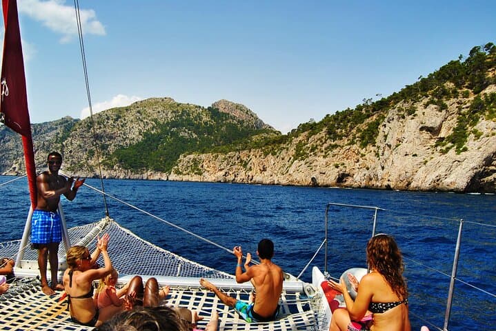 Mallorca Catamaran Tour in the Bay of Pollensa