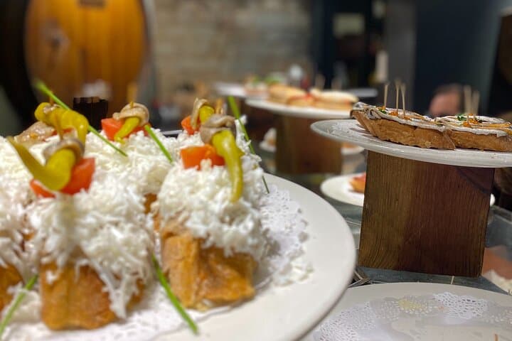 Visit a typical Basque taberna with us