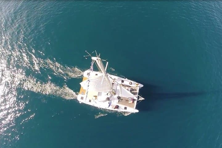 Catamaran Experience 21-23 person from Port Olimpic Barcelona