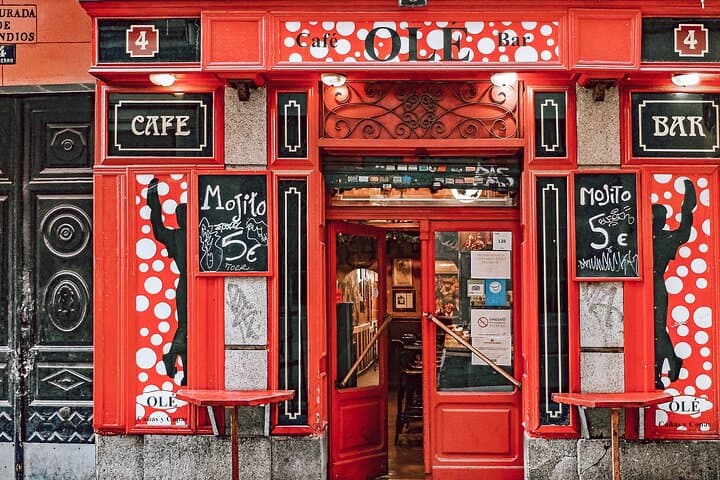 Traditional Spanish Wine & Tapas with Local Expert on Private Madrid Food Tour