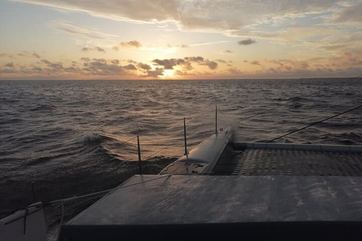 Catamaran F40 Lanzarote sailing