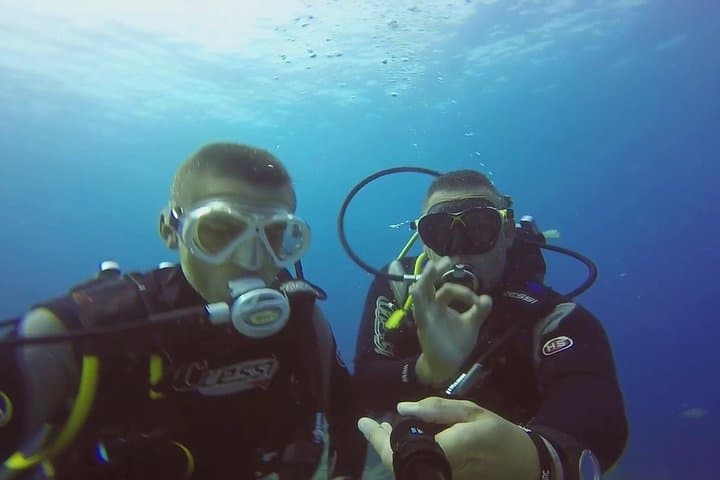 Diving for beginners by boat from Puerto Colon