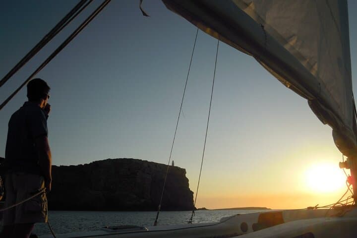 Sailboat Sunset Tour from Fornells, Menorca