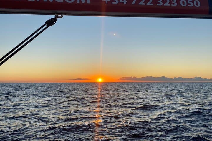 Delight in the early morning sun while sailing