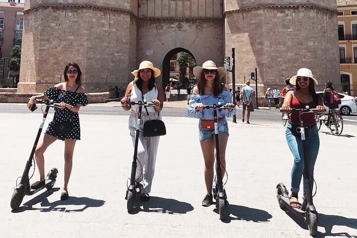 All-in-One Valencia Private E-Scooter Tour