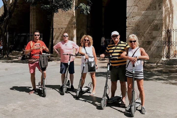 All-in-One Valencia Private E-Scooter Tour