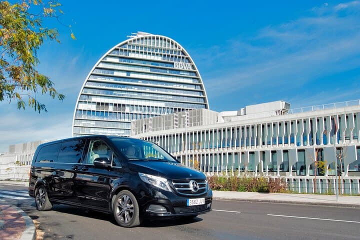 3-Hour Panoramic Tour of Madrid in Mercedes Viano with Guide