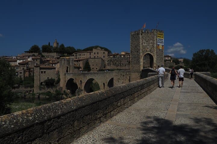 Besalú, Banyoles Lake & Volcanic Castellfollit from Girona