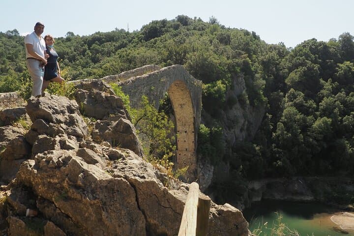 Besalú, Banyoles Lake & Volcanic Castellfollit from Girona