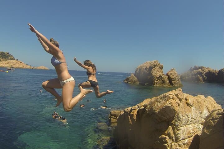 Cliff jumping