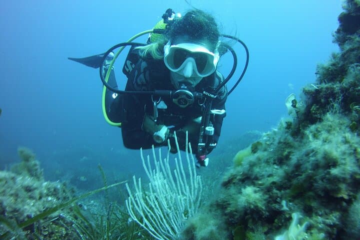 Baptism in the Northern Marine Reserve of Menorca