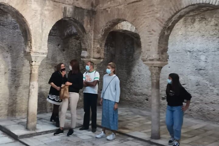 The interior of the Bañuelo de Granada (11th century)
