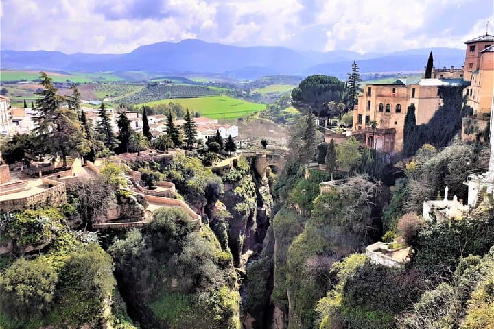 View to the Moorish palace