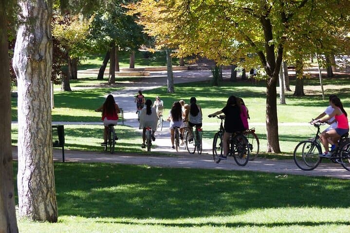 Self Guided Bike Tour at The Retiro Park at Your Own Pace