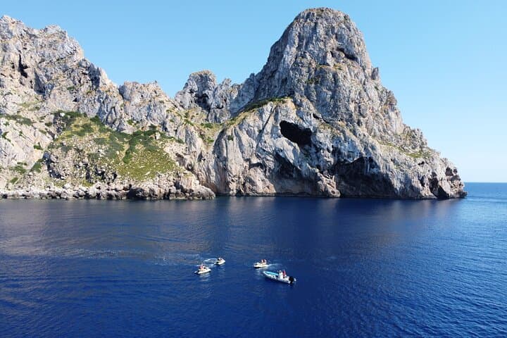 At the foot of Es Vedra