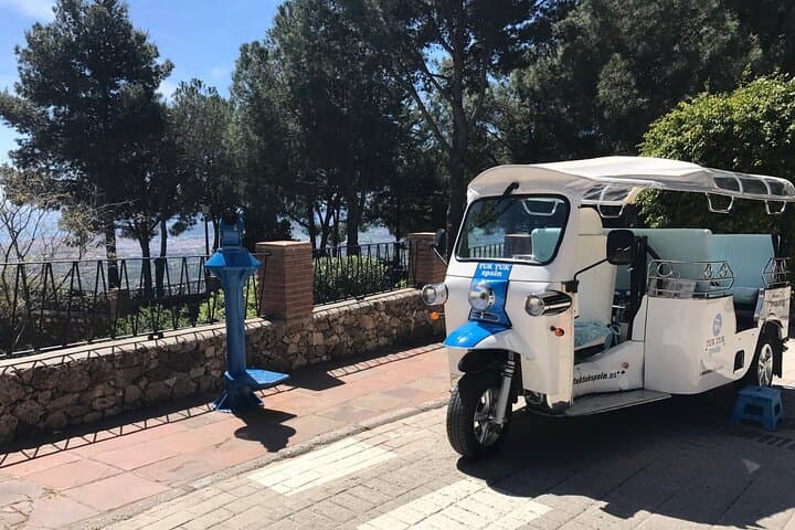 Mijas: Panoramic city tour in an electric Tuk Tuk