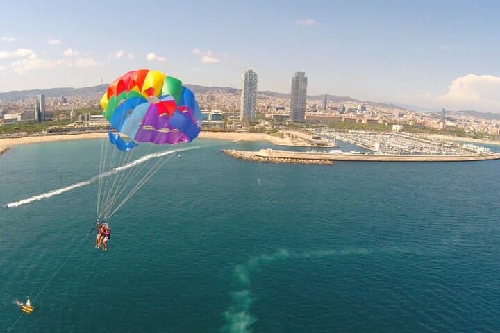 Parasailing Adventure in Barcelona