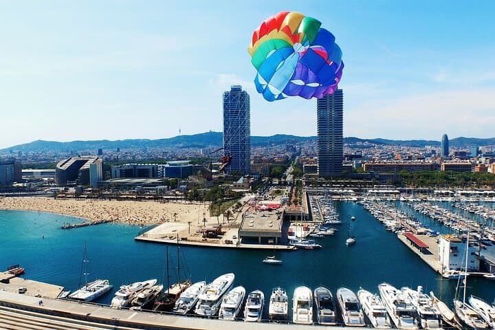 Parasailing Adventure in Barcelona