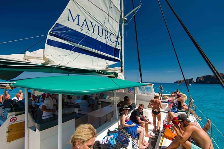 Day Catamaran Trip: Cap des Freus and Llevant Natural Park