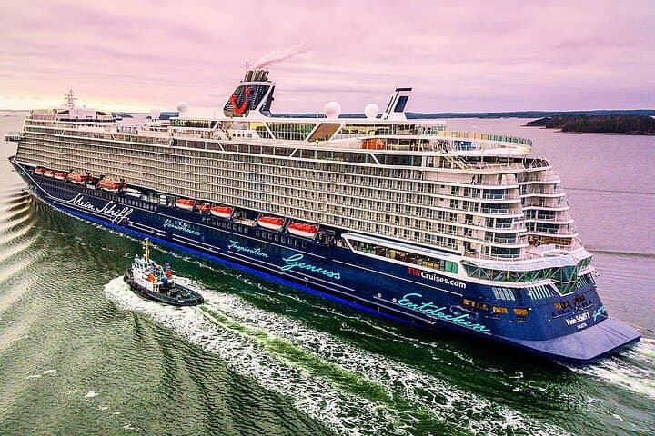 Cruise port of La Coruña