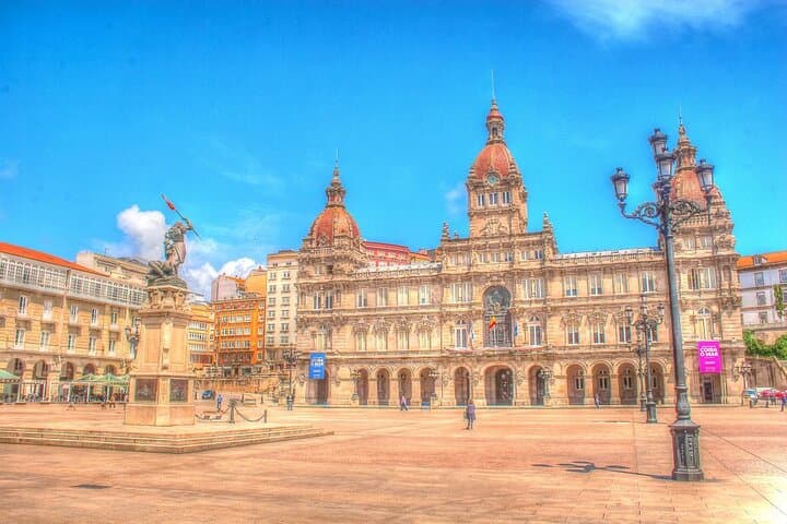 Maria Pita. City hall square