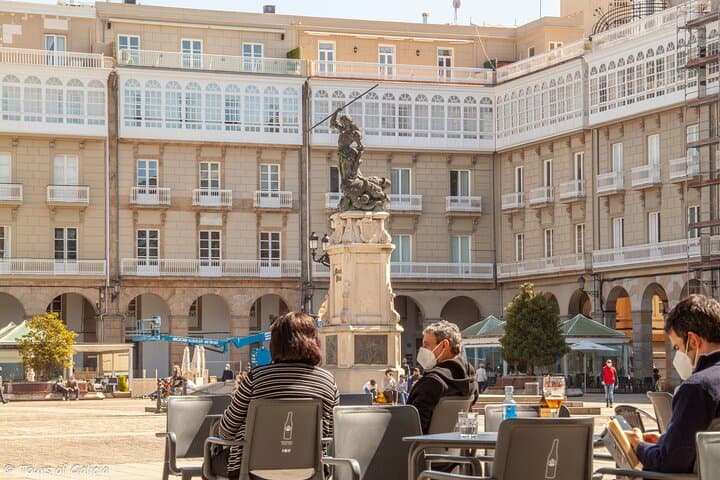 Maria Pita. City hall square