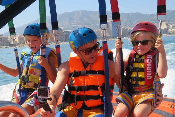Parasailing Benalmadena - The Highest Flights on the Costa