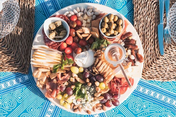 Luxury sunset picnic with photo shoot