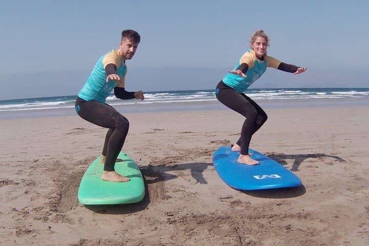 Group and private surf classes with a Certified Instructor in Lanzarote