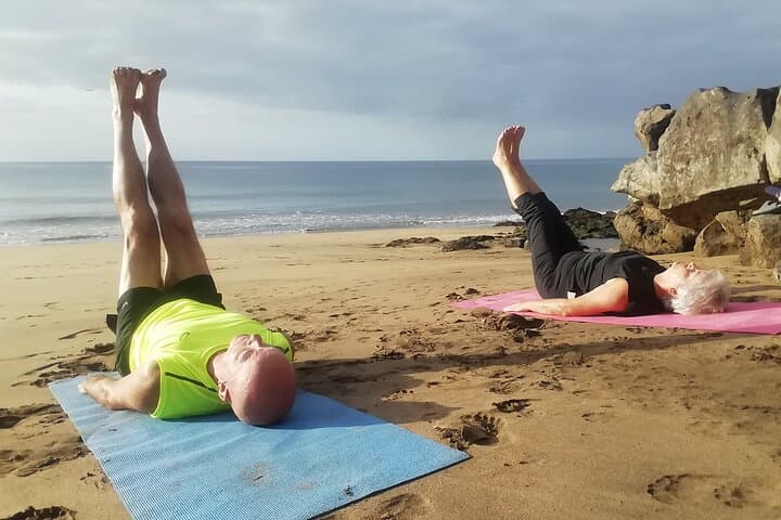 Private Yoga Classes On Stunning Beaches in Lanzarote Sunset, Sunrise, Anytime