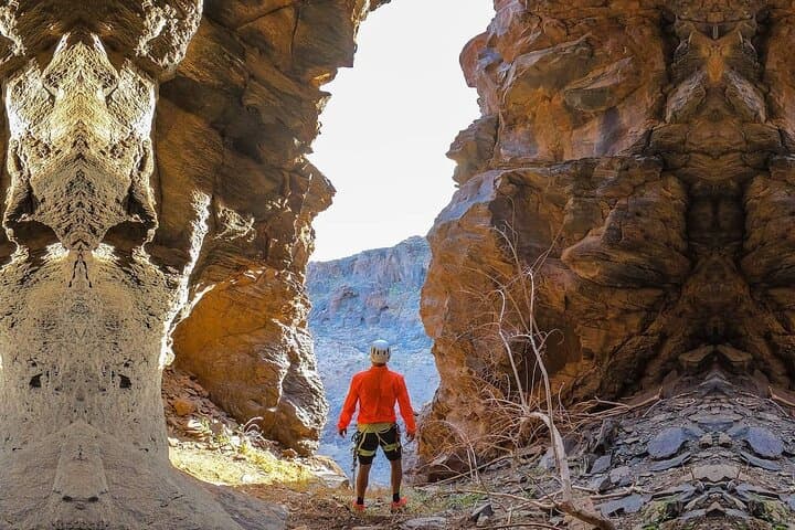 Cave in Via Ferrata