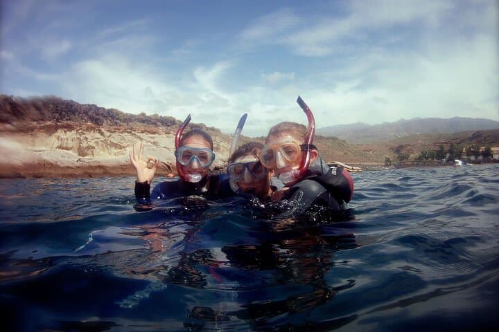 Snorkelling safari in a turtle area