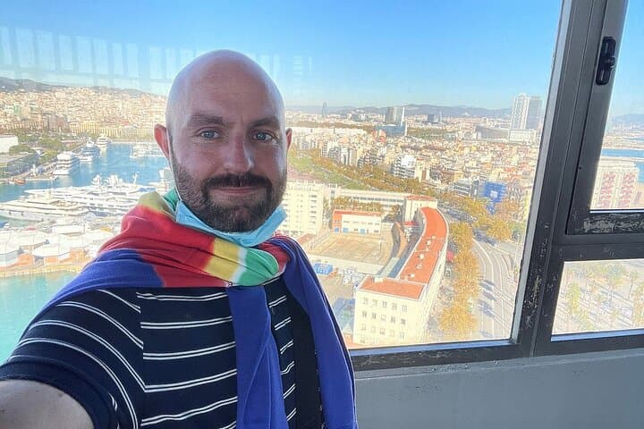 Barcelona City Walk with Montjuïc Castle & Cable Car Guided Tour